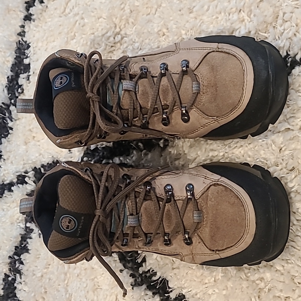 Timberland Paceline Waterproof Hiker Outdoor 45660 Series. Size 8.5 M. Tan - Picture 3 of 10